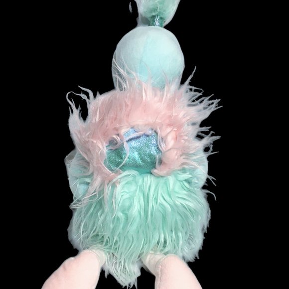 Animal Adventure Flamingo Ostrich Bird Plush Long legged 25" Teal Blue Pink Toy - Picture 5 of 9
